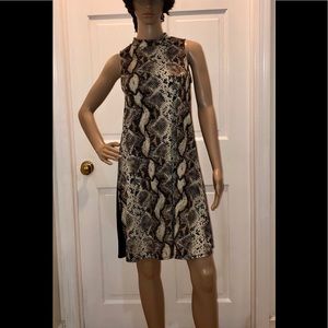 NWT Nik and Nash Snakeskin Dress size Small